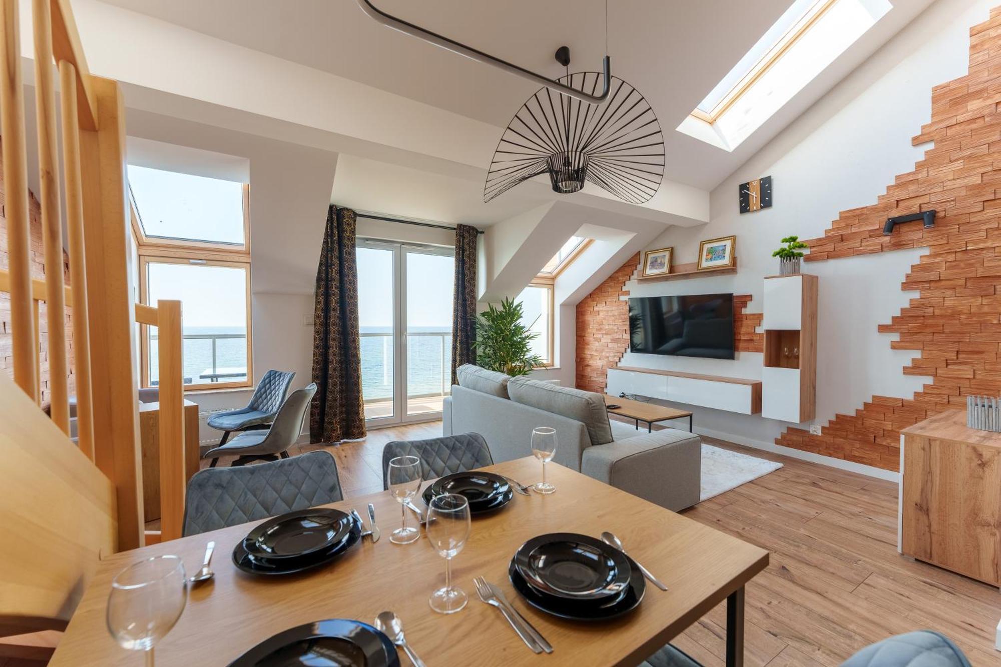 Ustronie Apartments Z Widokiem Na Morze 20 M Do Plazy Ustronie Morskie Exterior photo